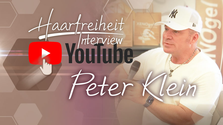 Youtube Linkbild - Interview Peter Klein zur dauerhaften Haarentfernung