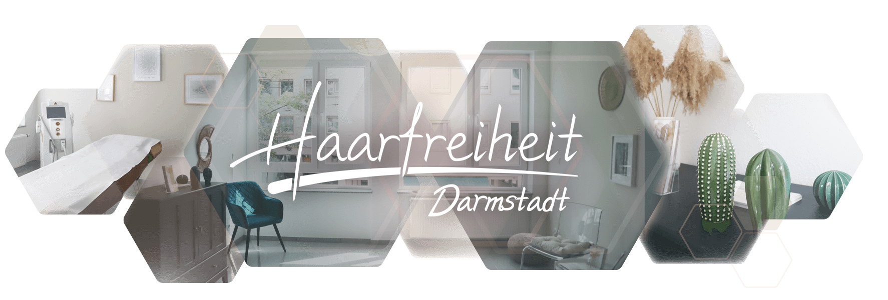 Photo collages rooms Haarfreiheit Darmstadt