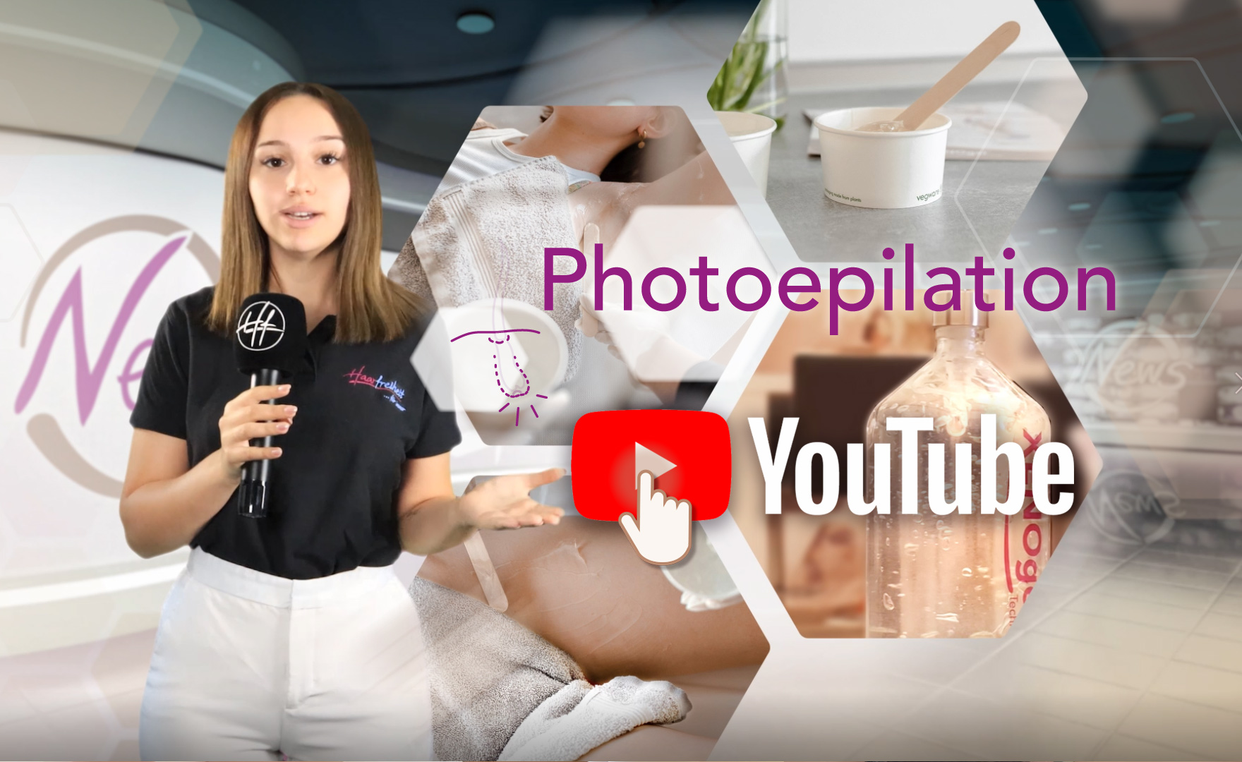 Youtube Video Linkbild Photoepilation Haarfreiheit News