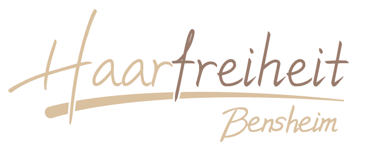Haarfreiheit Logo Bensheim beige